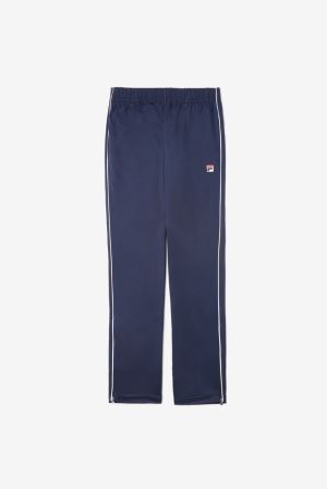 FILA Italia Track Pants Navy / White,Womens Clothing | CA.SFRZCU547